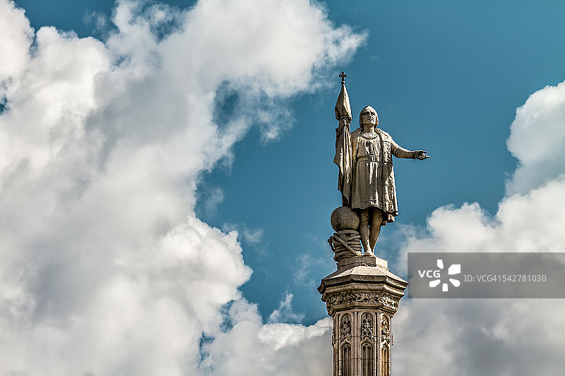 克里斯托瓦尔·科隆纪念碑（马德里）图片素材