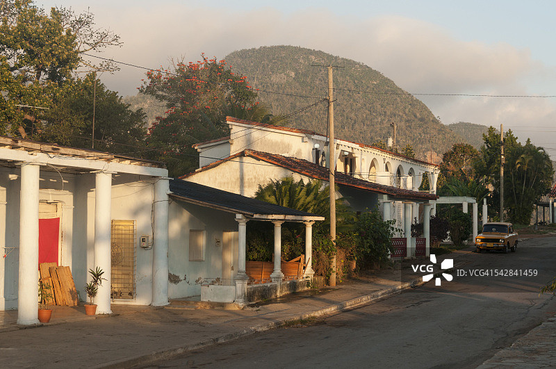 维纳莱斯镇街景图片素材