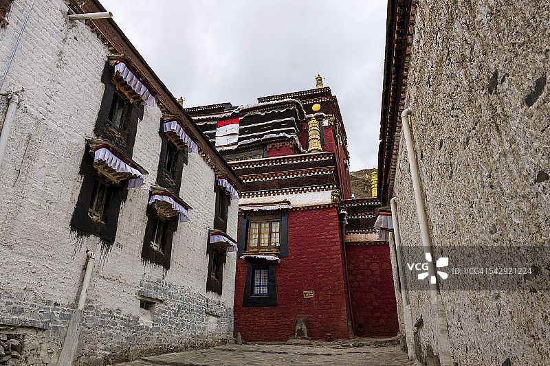 中国西藏日喀则扎什伦布寺图片素材