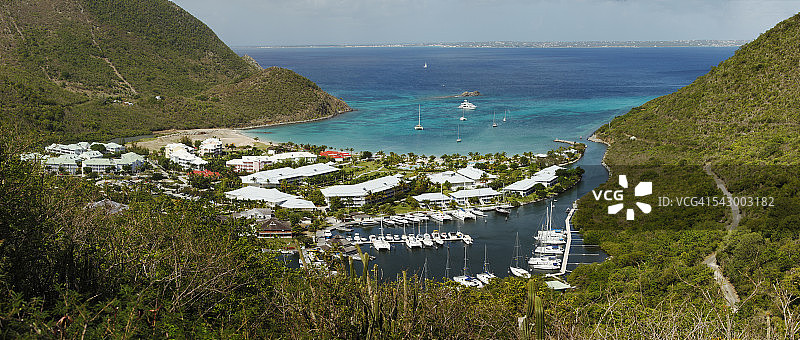 马赛朗西岩石的白天景色图片素材