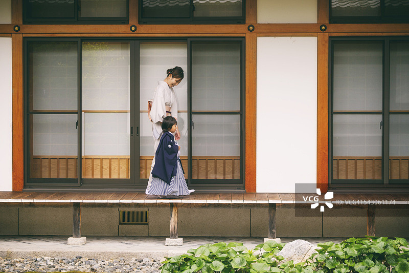 日本七五三节图片素材