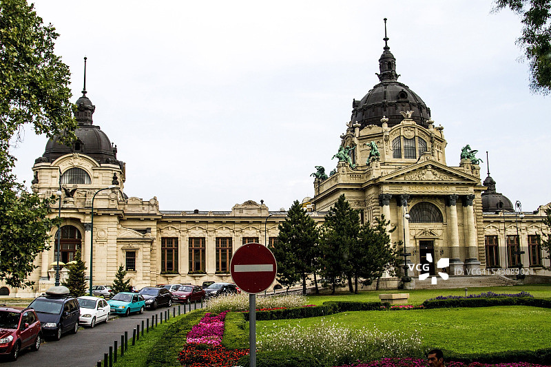 布达佩斯地铁塞切尼浴场站，匈牙利图片素材