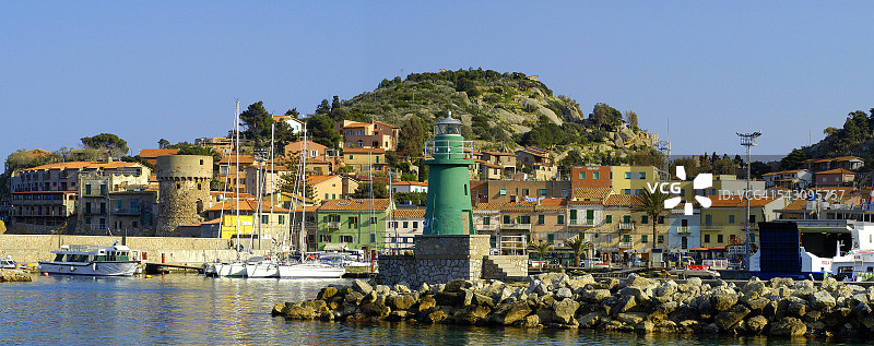 吉利奥港风光图片素材