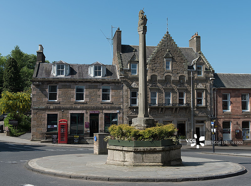 苏格兰边境梅尔罗斯图片素材