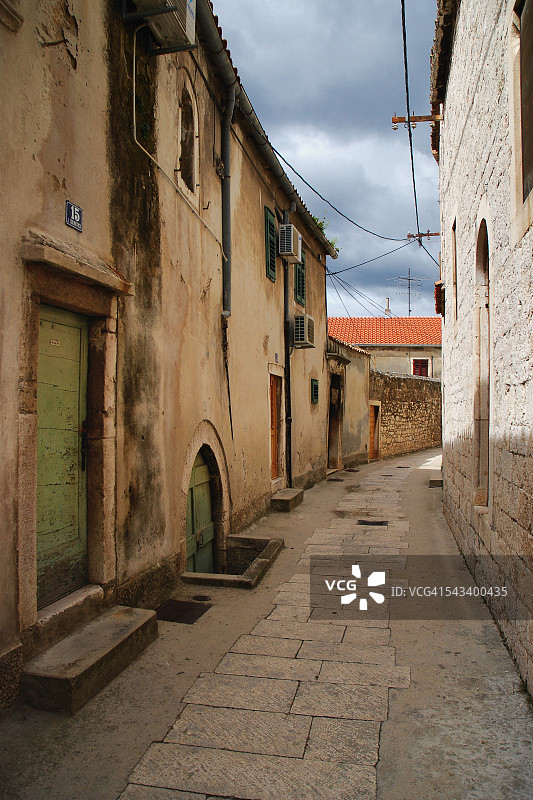 希贝尼克古镇风光图片素材