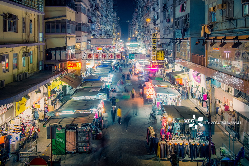 香港旺角图片素材