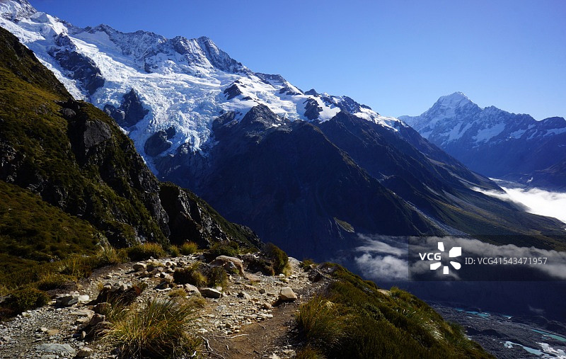 库克山徒步道图片素材