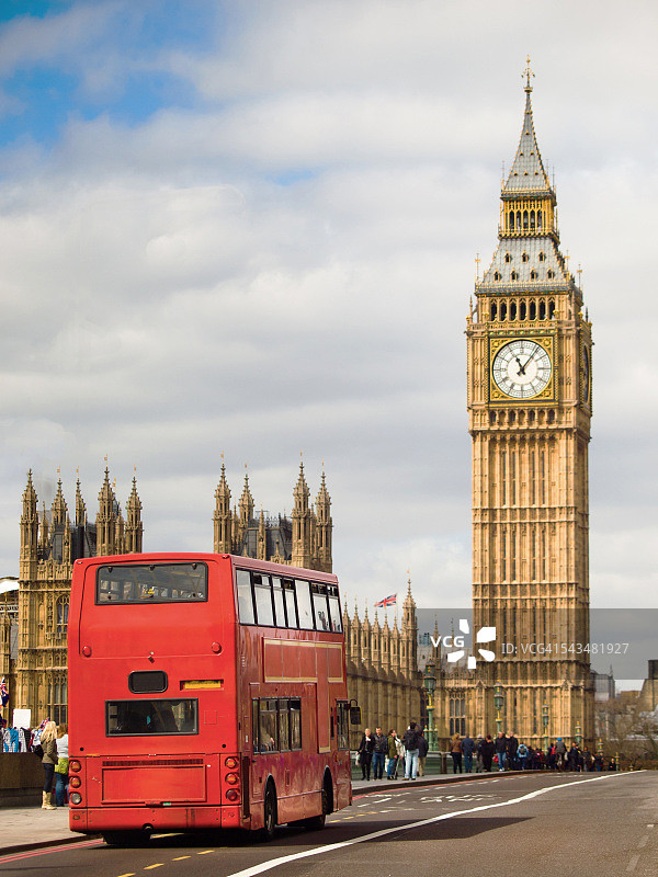 伦敦大本钟与议会大厦图片素材