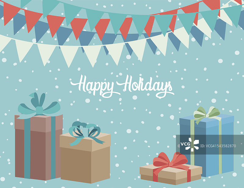 节日礼物背景图片素材