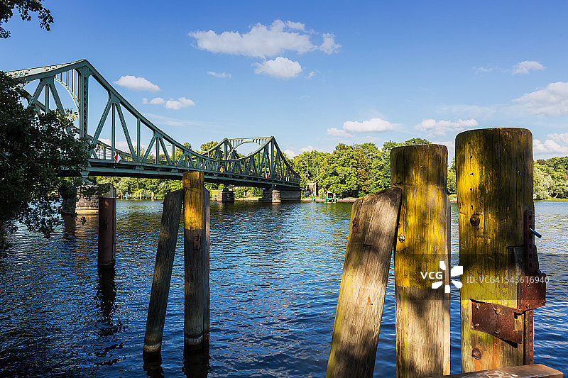 柏林和波茨坦之间的格利尼克桥图片素材