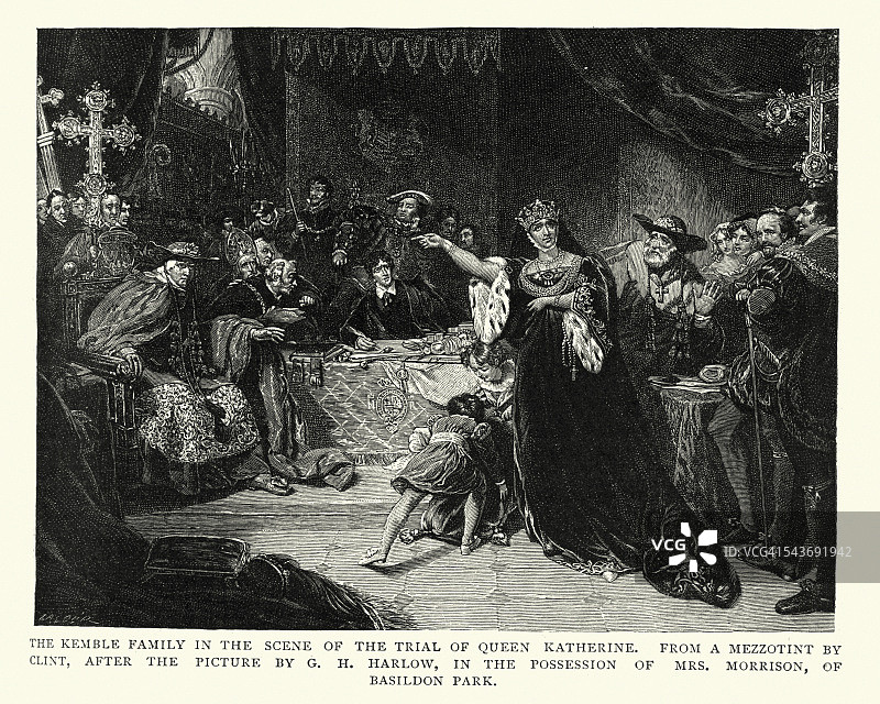 凯瑟琳女王的审判图片素材