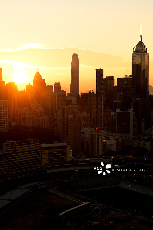 快乐谷的日落图片素材