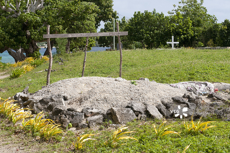 瓦瓦乌水泥墓地图片素材