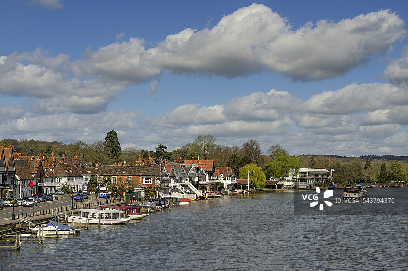 泰晤士河畔亨利图片素材