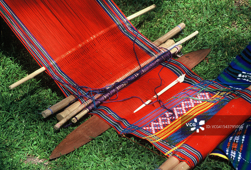 玛雅织布机图片素材
