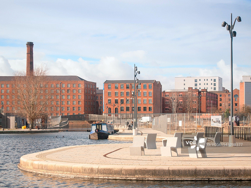 罗奇代尔运河，安科茨，曼彻斯特图片素材