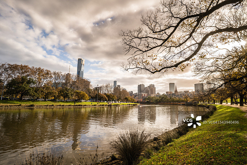 澳大利亚墨尔本的秋天图片素材