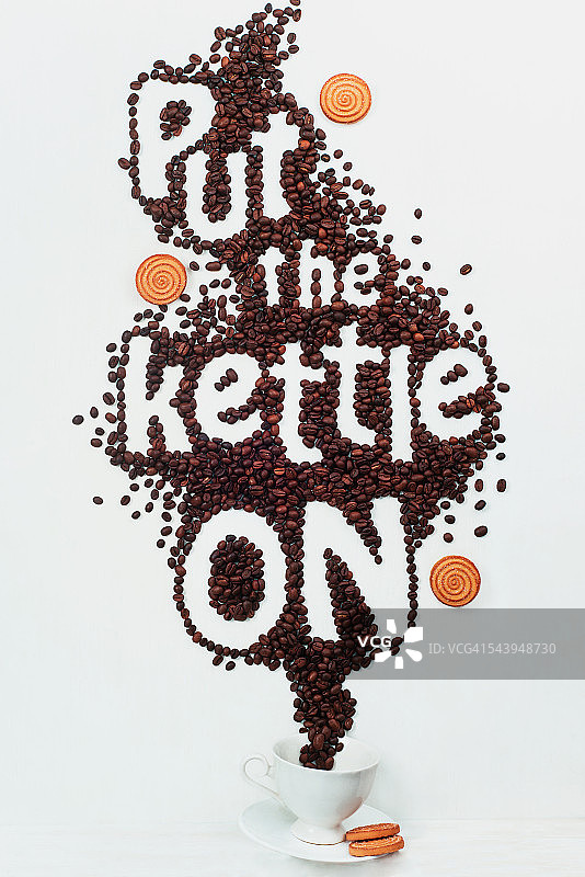 食物标语：烧水图片素材