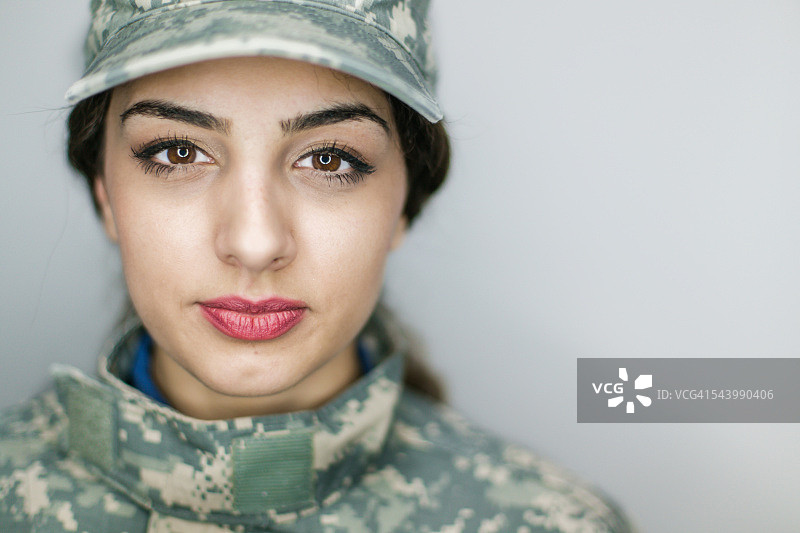 女军人图片素材