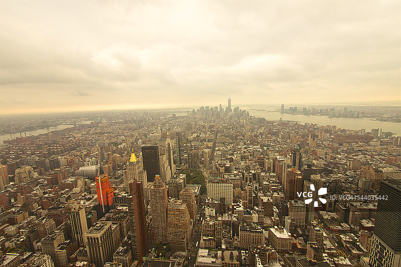 纽约日落图片素材