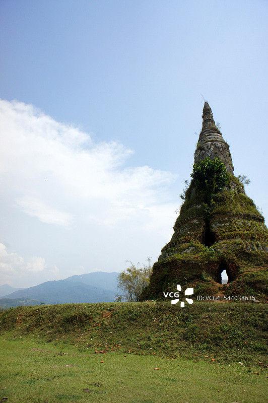 老挝川圹塔寺图片素材