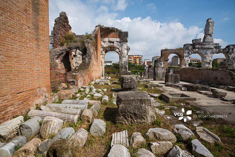 意大利卡普阿圆形剧场图片素材