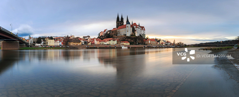 阿尔布雷希茨城堡/迈森，萨克森/德国图片素材