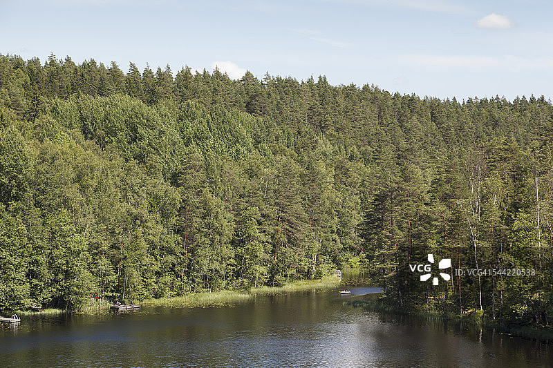 豪卡兰皮湖-芬兰努克西奥国家公园图片素材