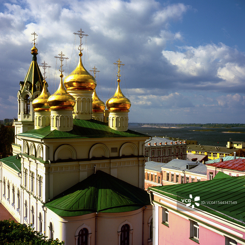 俄罗斯施洗约翰先驱教堂图片素材