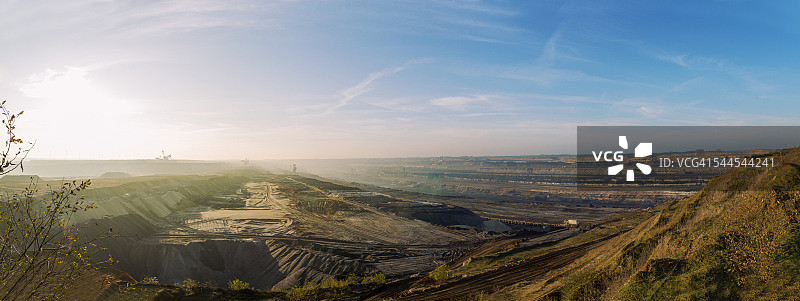 德国北莱茵-威斯特法伦：加兹韦勒露天矿图片素材