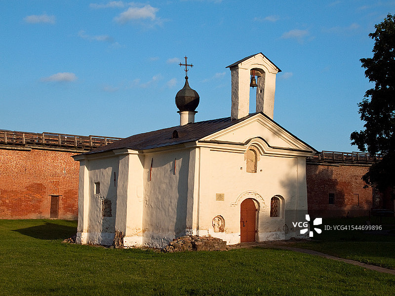 诺夫哥罗德的圣安德烈·斯特拉特莱特斯教堂图片素材