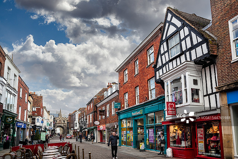 索尔兹伯里高街图片素材
