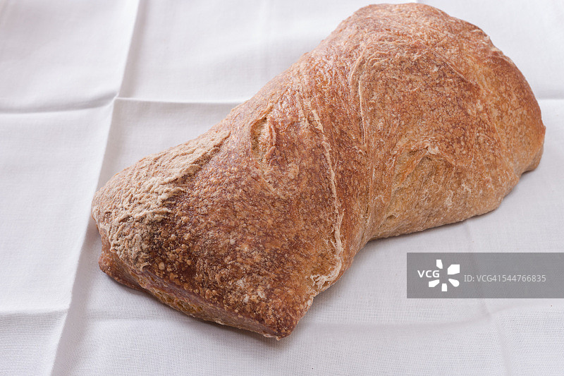 乡村恰巴塔面包图片素材