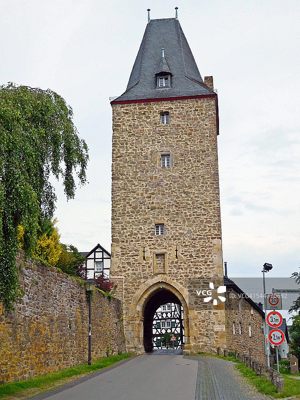 卡塔琳嫩图尔姆，布兰肯贝格，亨内夫，锡格尔兰图片素材