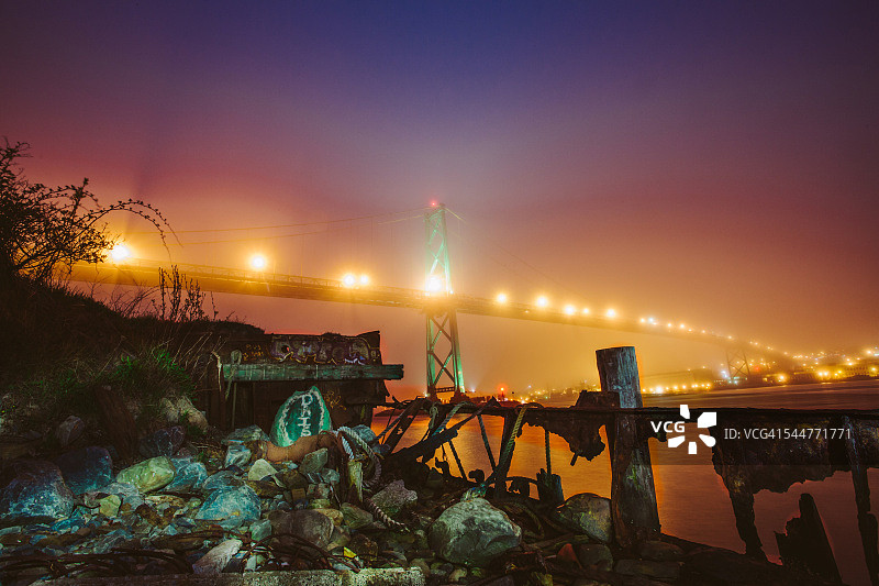 桥下的图片素材