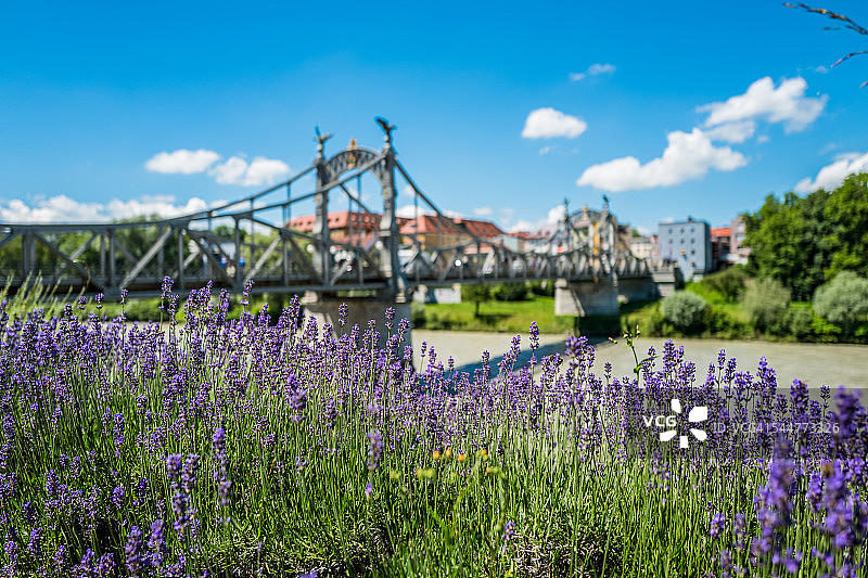 萨尔察赫桥图片素材