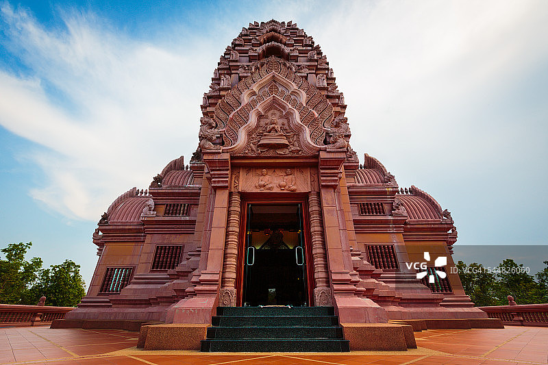 泰国武里南府的帕坎诺伊寺图片素材