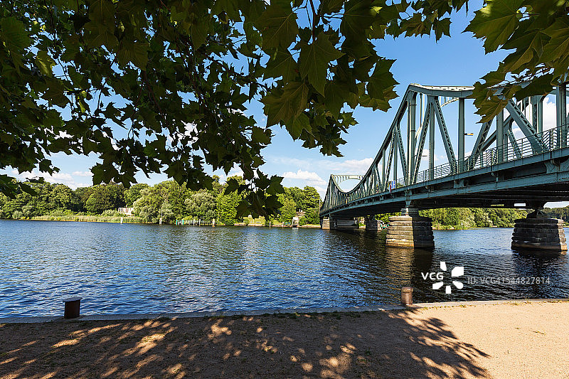 柏林和波茨坦之间的格利尼克桥图片素材