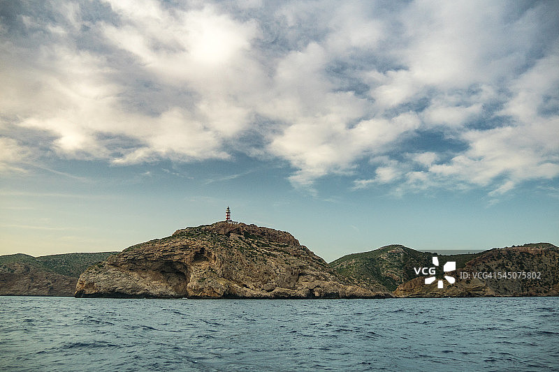 卡夫雷拉岛灯塔图片素材