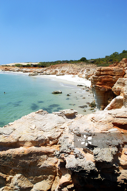 丹皮尔半岛勒韦克角北海滩图片素材