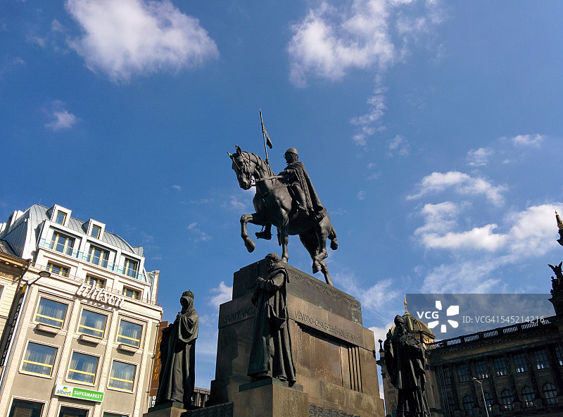 瓦茨拉夫广场图片素材