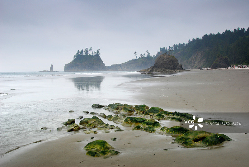 奥林匹克海岸的第二海滩图片素材