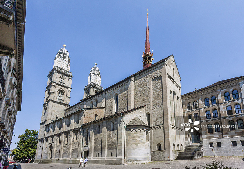 苏黎世大教堂图片素材