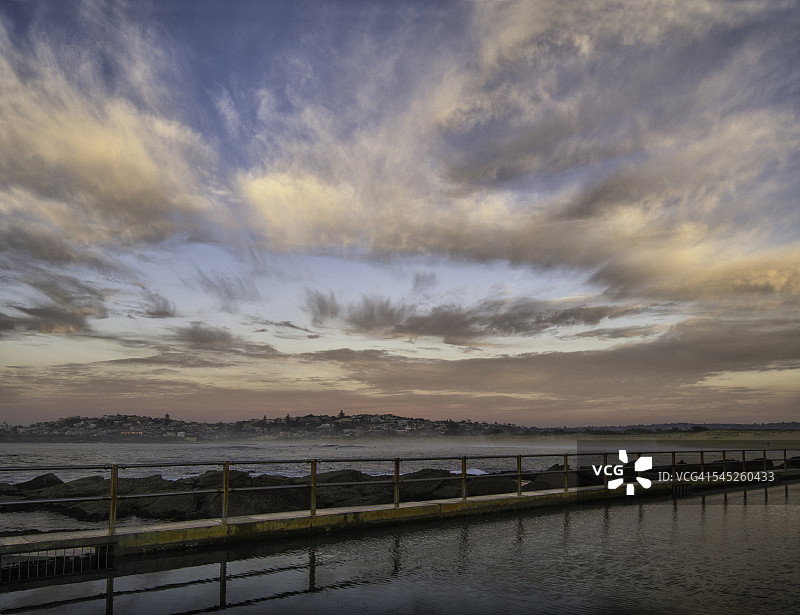 北库尔库尔岩石池图片素材