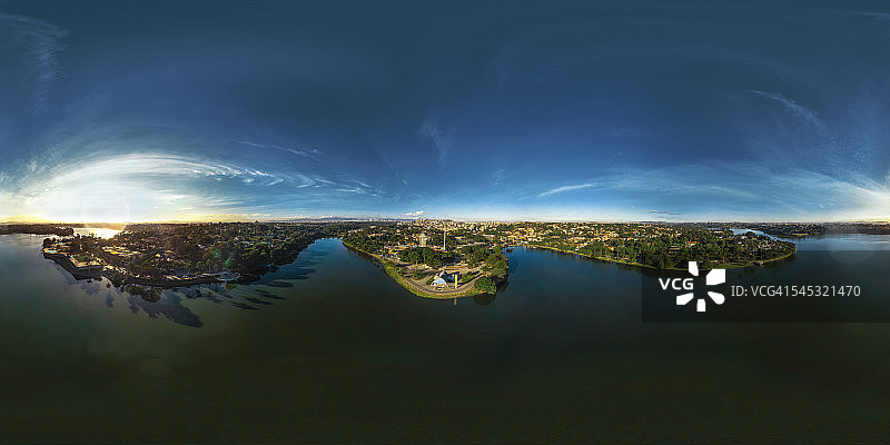 潘普利亚湖图片素材