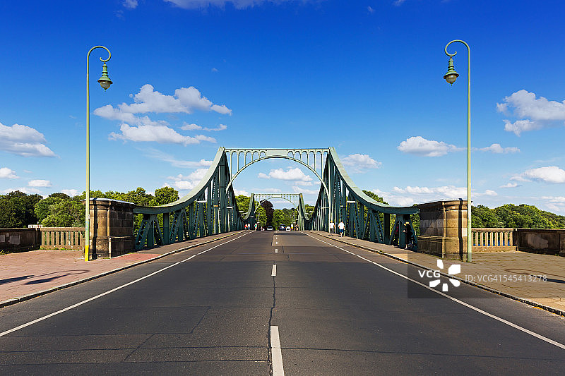 柏林和波茨坦之间的格利尼克桥图片素材