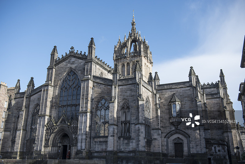 爱丁堡圣吉尔斯大教堂（正面）图片素材