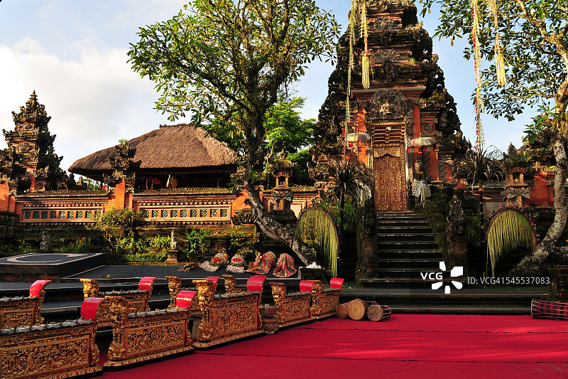 巴厘岛舞蹈场景图片素材