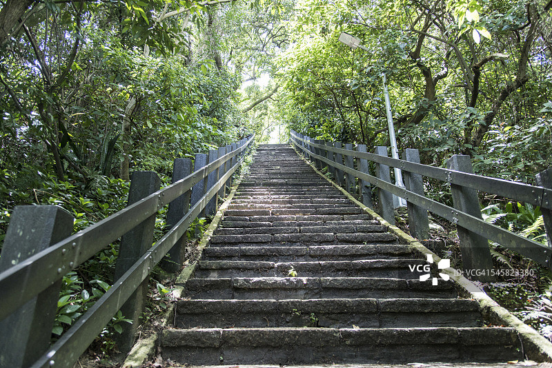台北象山登山步道图片素材