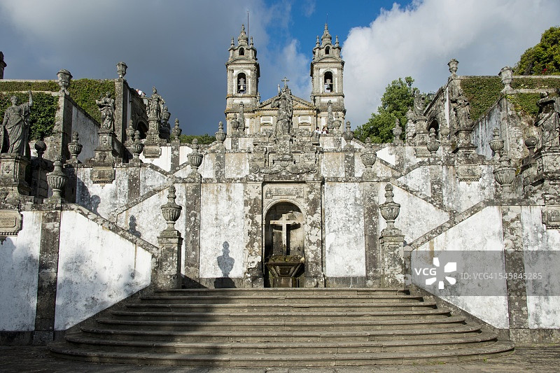 葡萄牙布拉加仁慈耶稣朝圣所图片素材